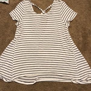 Target striped top